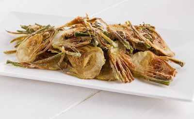 Carciofi fritti alla maggiorana