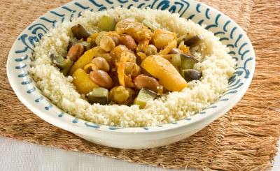 Cous cous con verdura e frutta