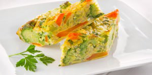 Frittata di Riso con Verdure