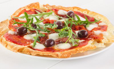 Pizza di pane carasau