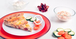 Quiche con Ricotta e Grano