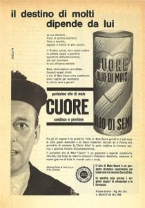 Pubblicità Olio Cuore 1960 - 1