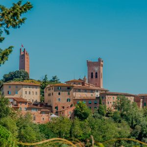 Veduta della città di San Miniato